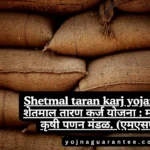 Shetmal taran karj yojana 2024